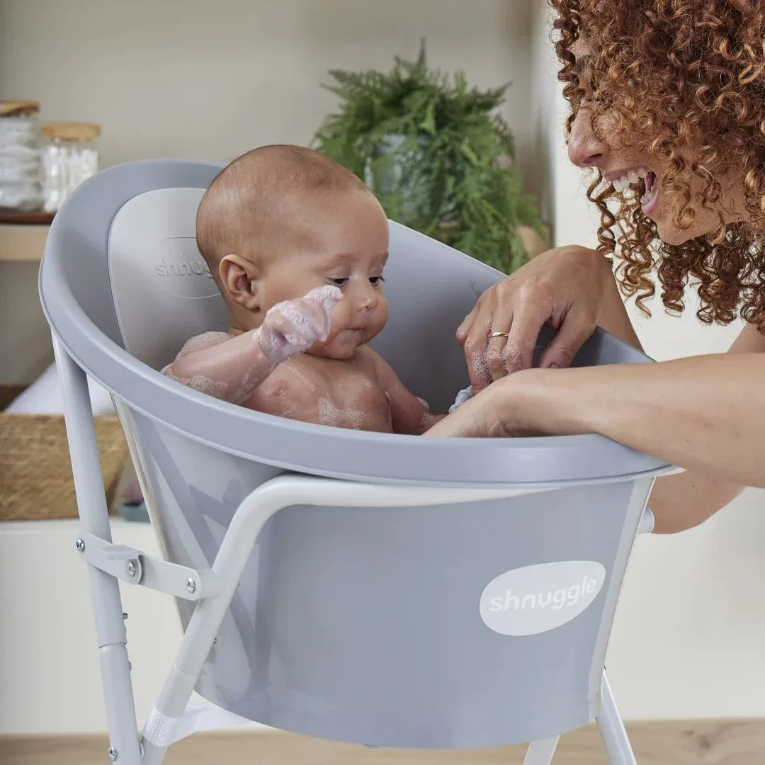 Shnuggle® Baby bath Baby Pebble Grey (0-12m) - Image 3