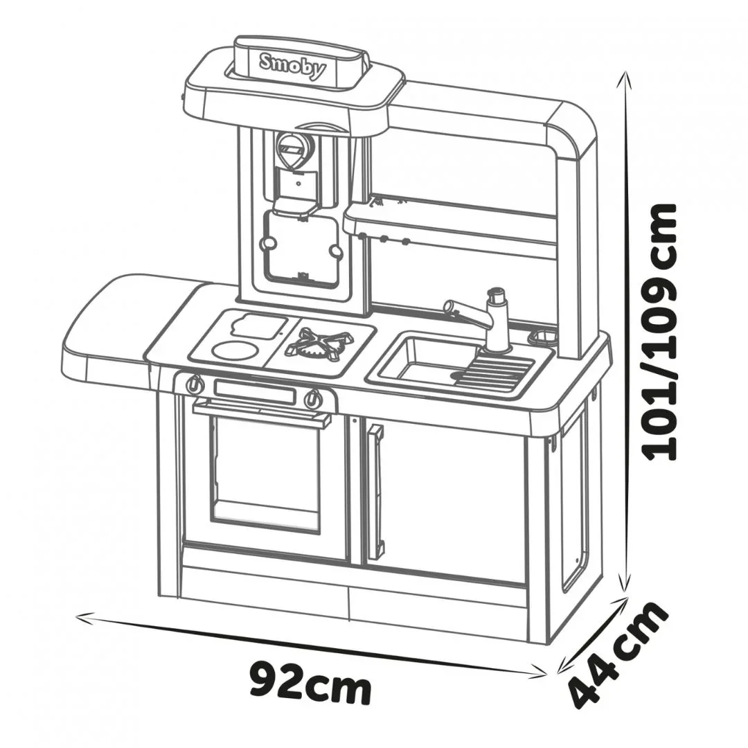 Smoby® Kitchen with Accessories TEFAL Evolutive - Image 8