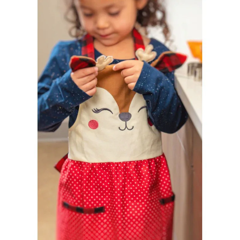 Stephen Joseph® Apron Deer - Image 4