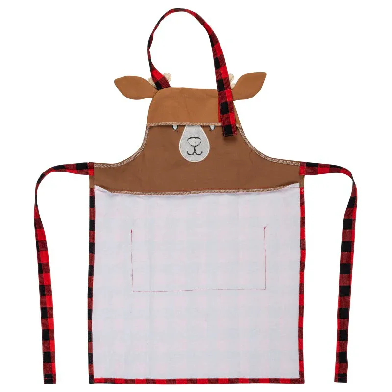 Stephen Joseph® Apron Reindeer  - Image 3