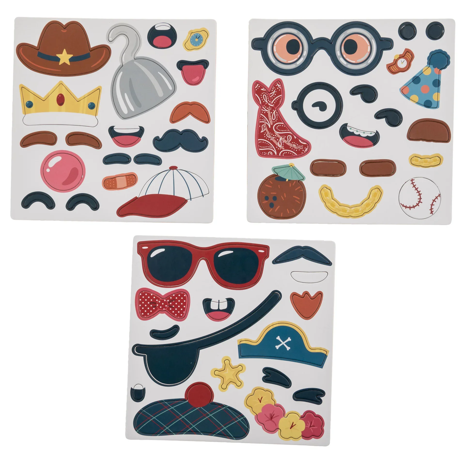 Stephen Joseph® Funny Faces Magnetic Set Boy - Image 3