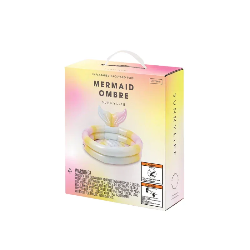 SunnyLife® Kiddy Pool Mermaid Ombre - Image 3