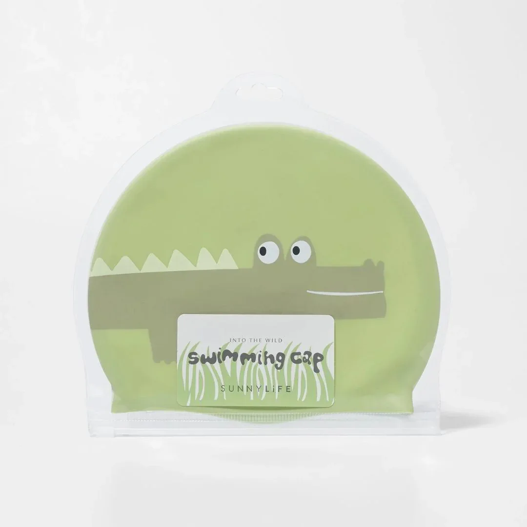 SunnyLife® Kids Swimming Cap Cookie the Croc (3-9Y) - Image 3
