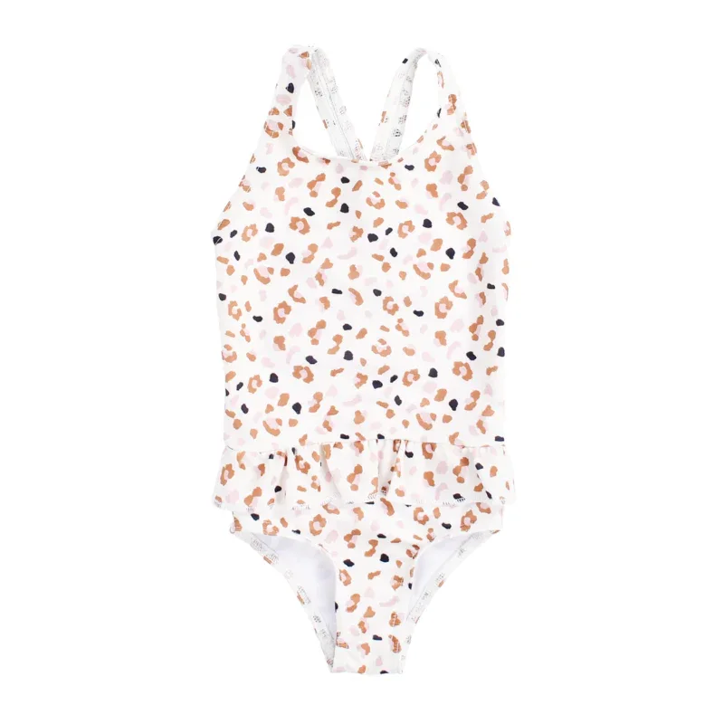 Swim Essentials® Bathing Suit Kahki Leopard - Image 3