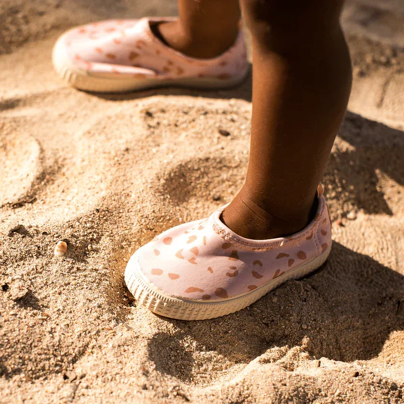 Swim Essentials® Lycra Watershoe Old Pink Leopard - Image 3