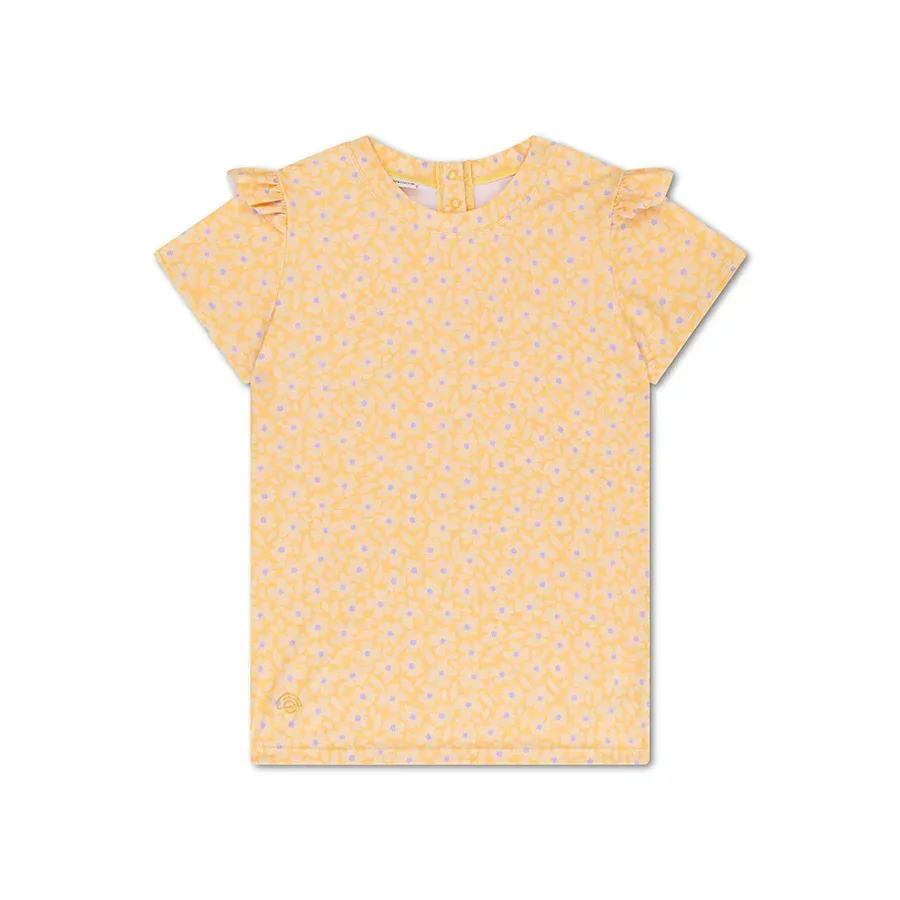 Swim Essentials® UV Swim Shirt Yellow Flowers - Image 6