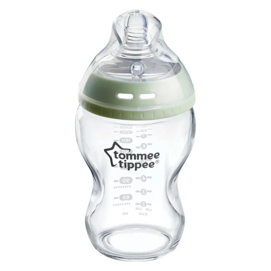Tommee Tippee® Glass baby bottle with teat Natural Start 250ml - Image 3