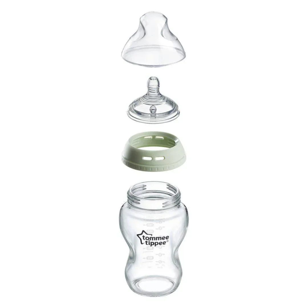 Tommee Tippee® Glass baby bottle with teat Natural Start 250ml - Image 4