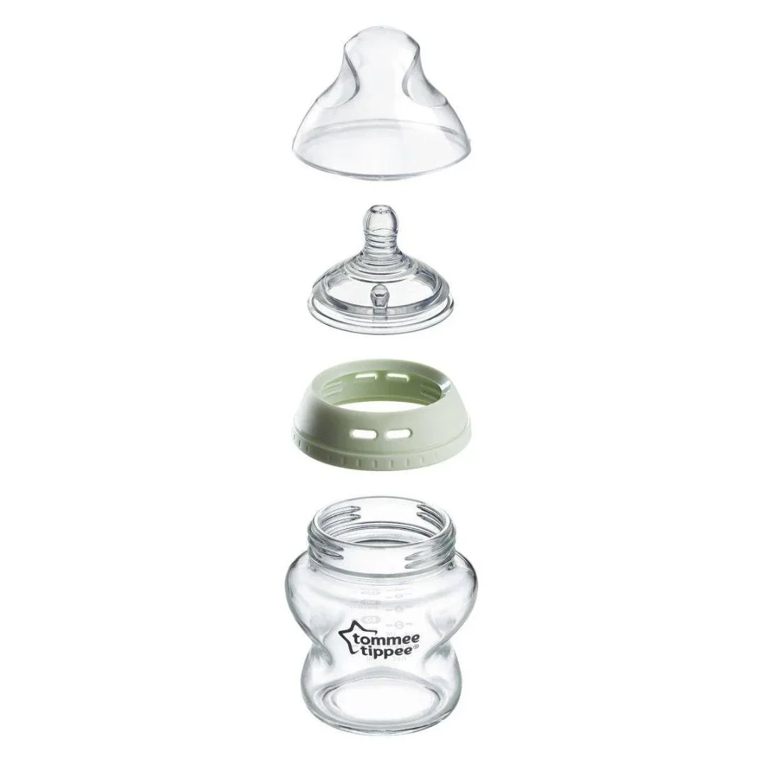 Tommee Tippee® Glass baby bottle with teat Natural Start 150ml - Image 4