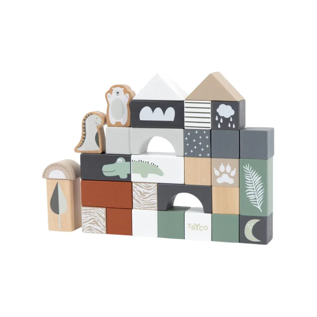 Tryco® Wooden Block Set 50 pcs - Image 4