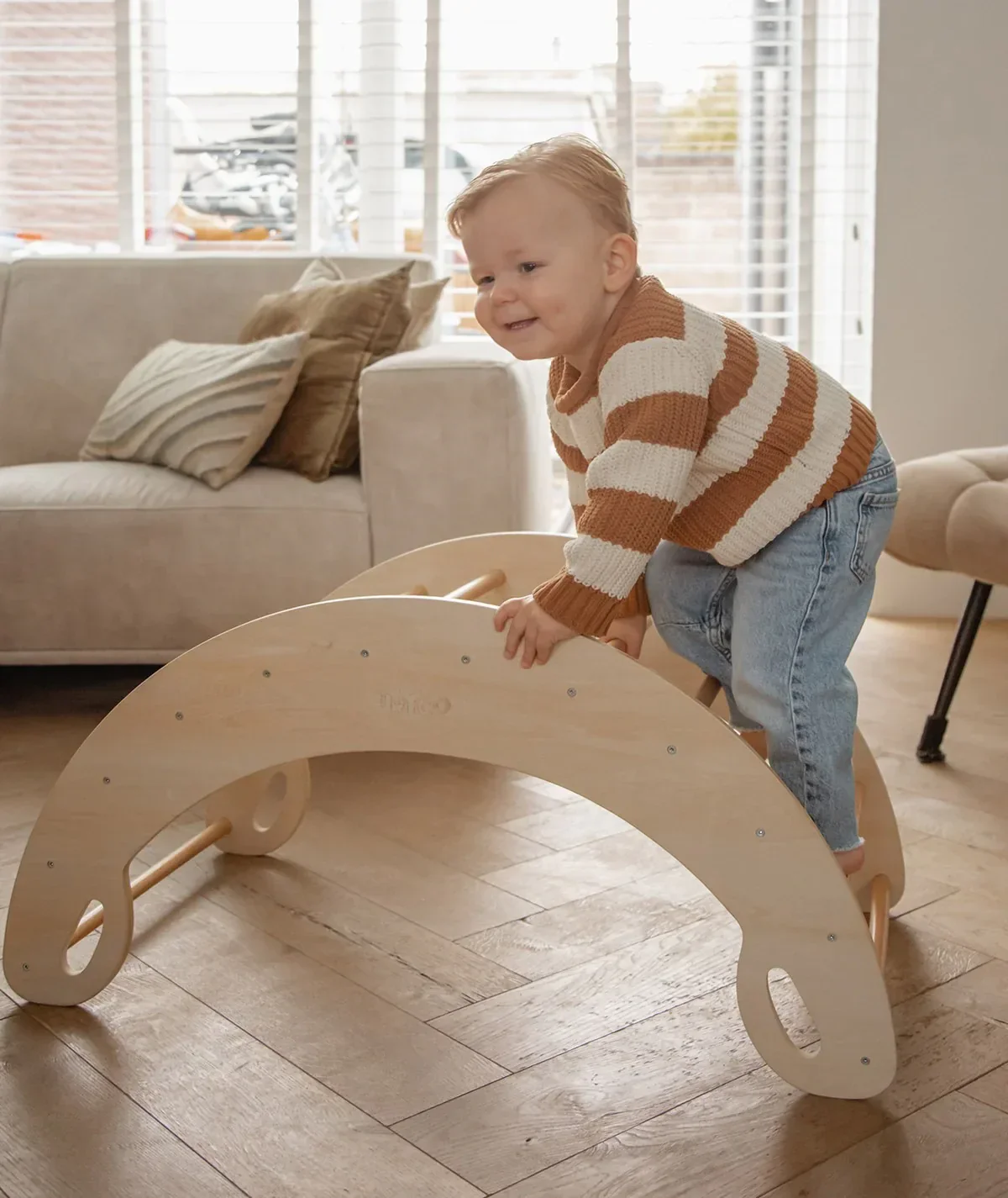 Tryco® Wooden Climbing Arch - Image 3
