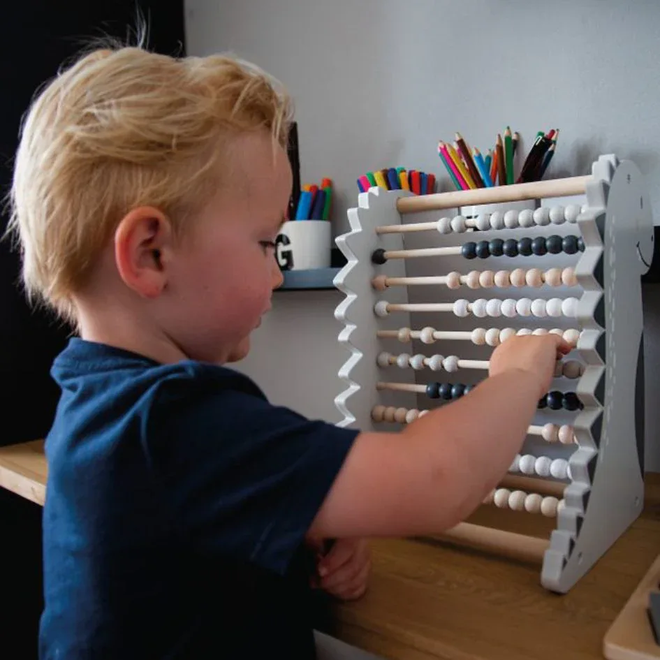 Tryco® Wooden Dino Abacus - Image 3