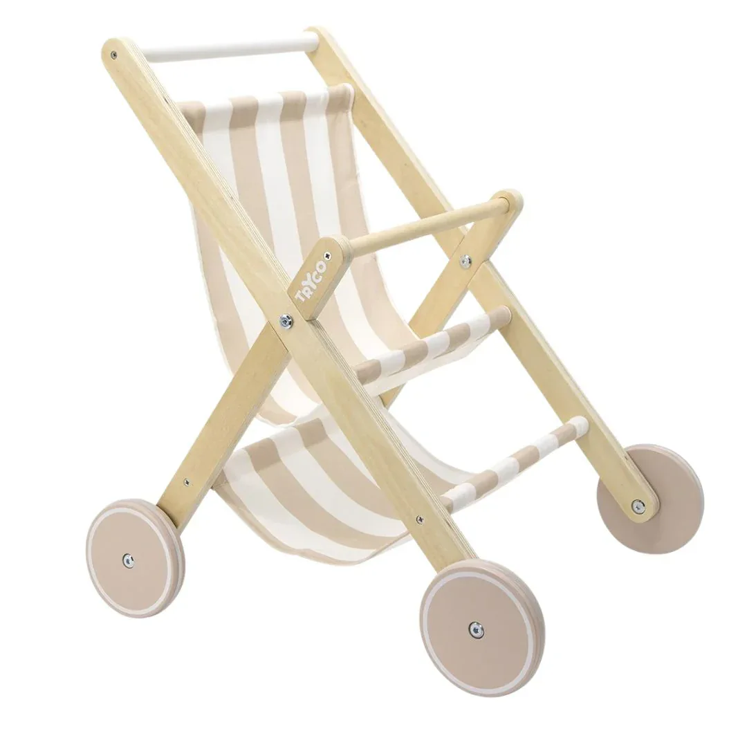 Tryco® Wooden Doll Stroller - Image 2