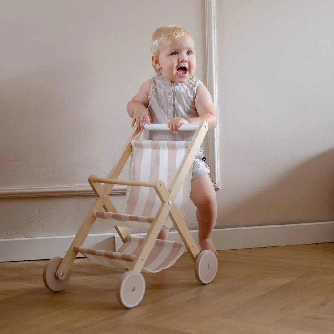 Tryco® Wooden Doll Stroller - Image 3