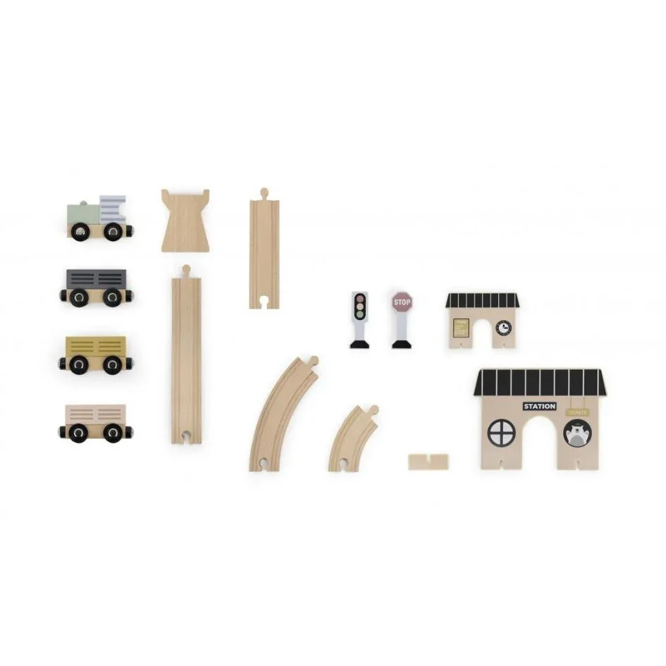 Tryco® Wooden Train Station - Image 3
