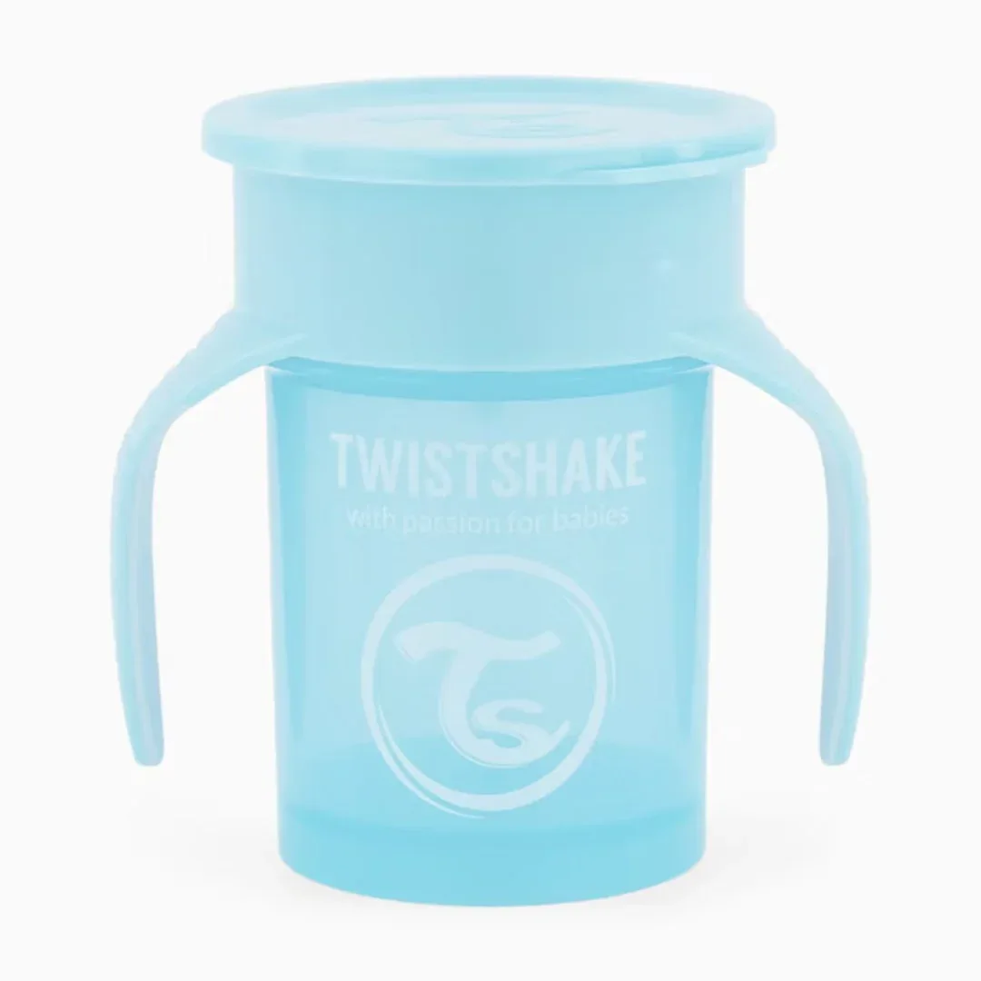 Twistshake® Anti-spill 360 cup 230ml Blue - Image 2
