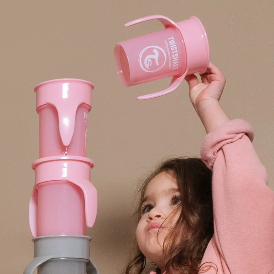 Twistshake® Anti-spill 360 cup 230ml Pink - Image 6