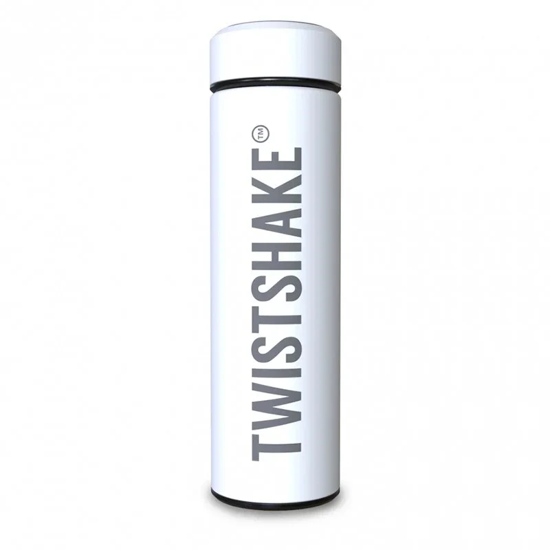 Twistshake Hot Or Cold Insulated Bottle 420ml White - Image 3