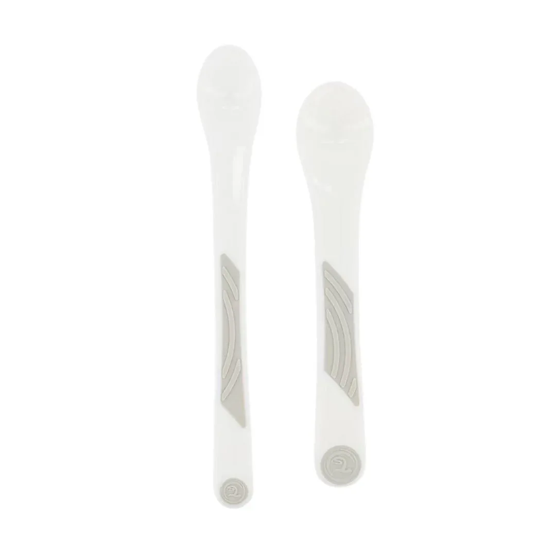 Twistshake® Infant Feeding Spoon 2 pcs (6+m) White