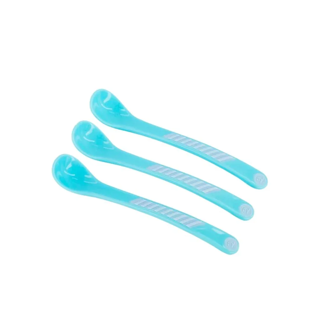 Twistshake® Infant Feeding Spoon 3 pcs (6+m) Pastel Blue - Image 2