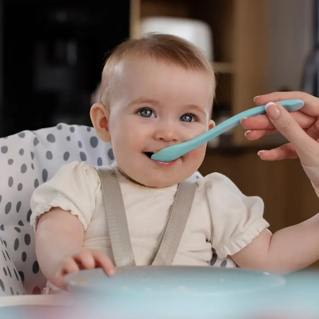 Twistshake® Infant Feeding Spoon 3 pcs (6+m) Pastel Blue - Image 3