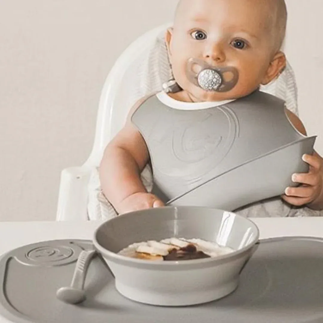 Twistshake® Infant Feeding Spoon 3 pcs (6+m) Pastel Grey - Image 3