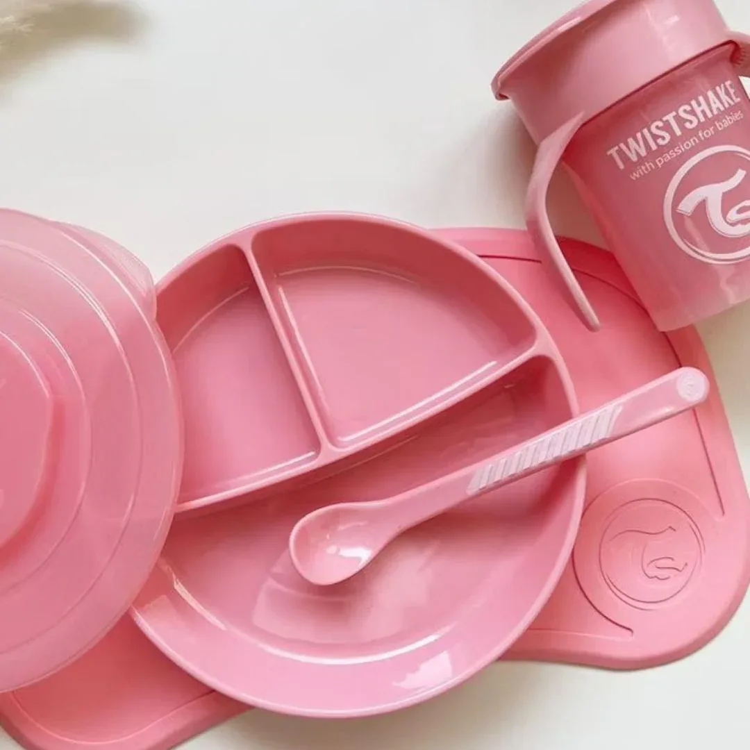 Twistshake® Infant Feeding Spoon 3 pcs (6+m) Pastel Pink - Image 3