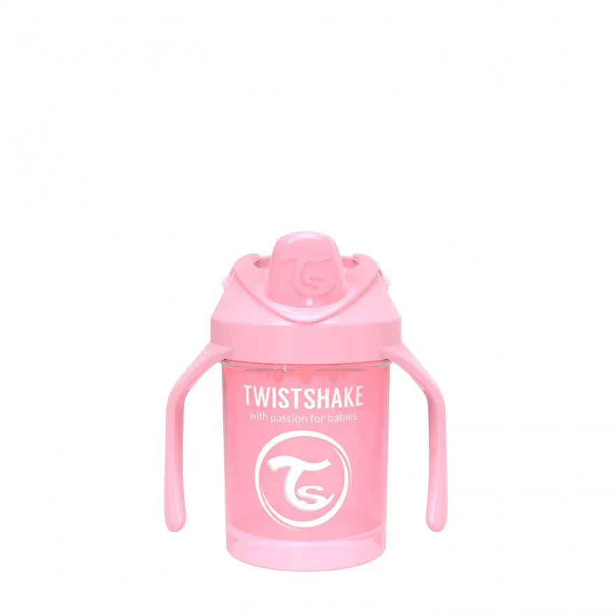 Twistshake Mini Cup 230ml (4+M) Pastel Pink - Image 3