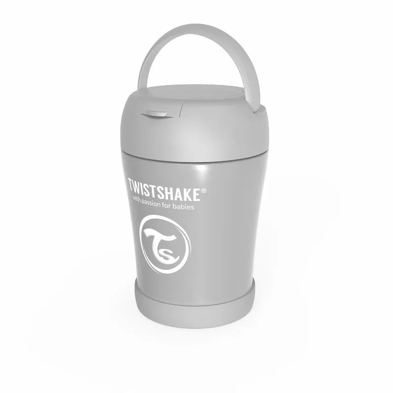Twistshake® Stainless Steel Food Container Grey - Image 3
