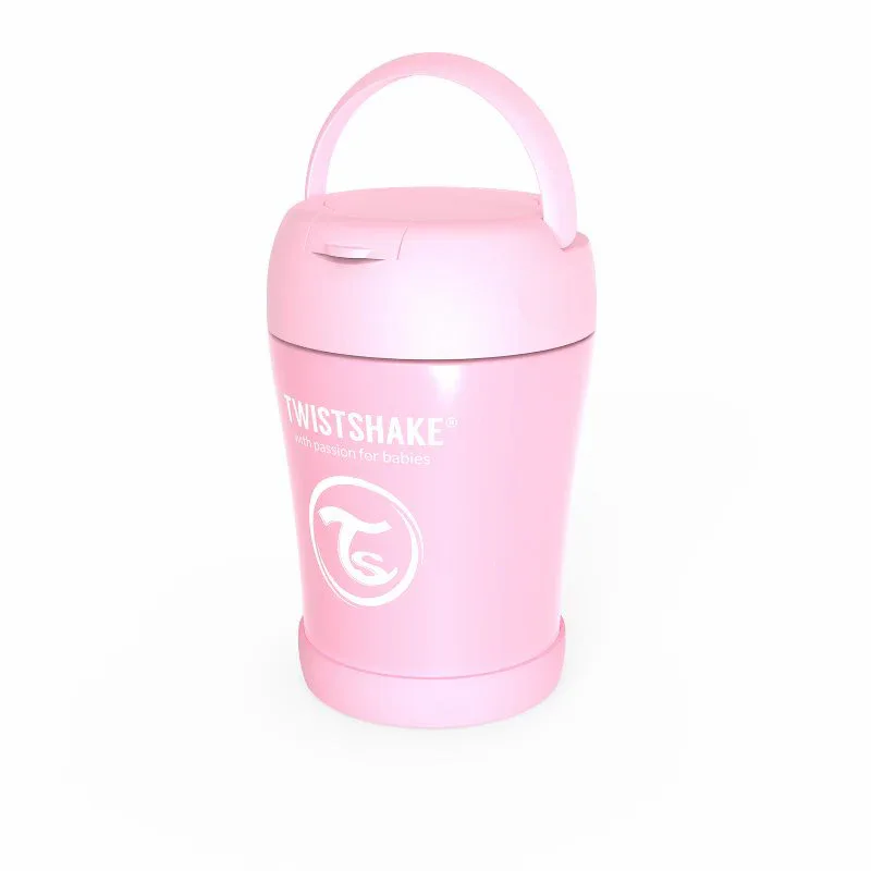 Twistshake® Stainless Steel Food Container Pink - Image 3