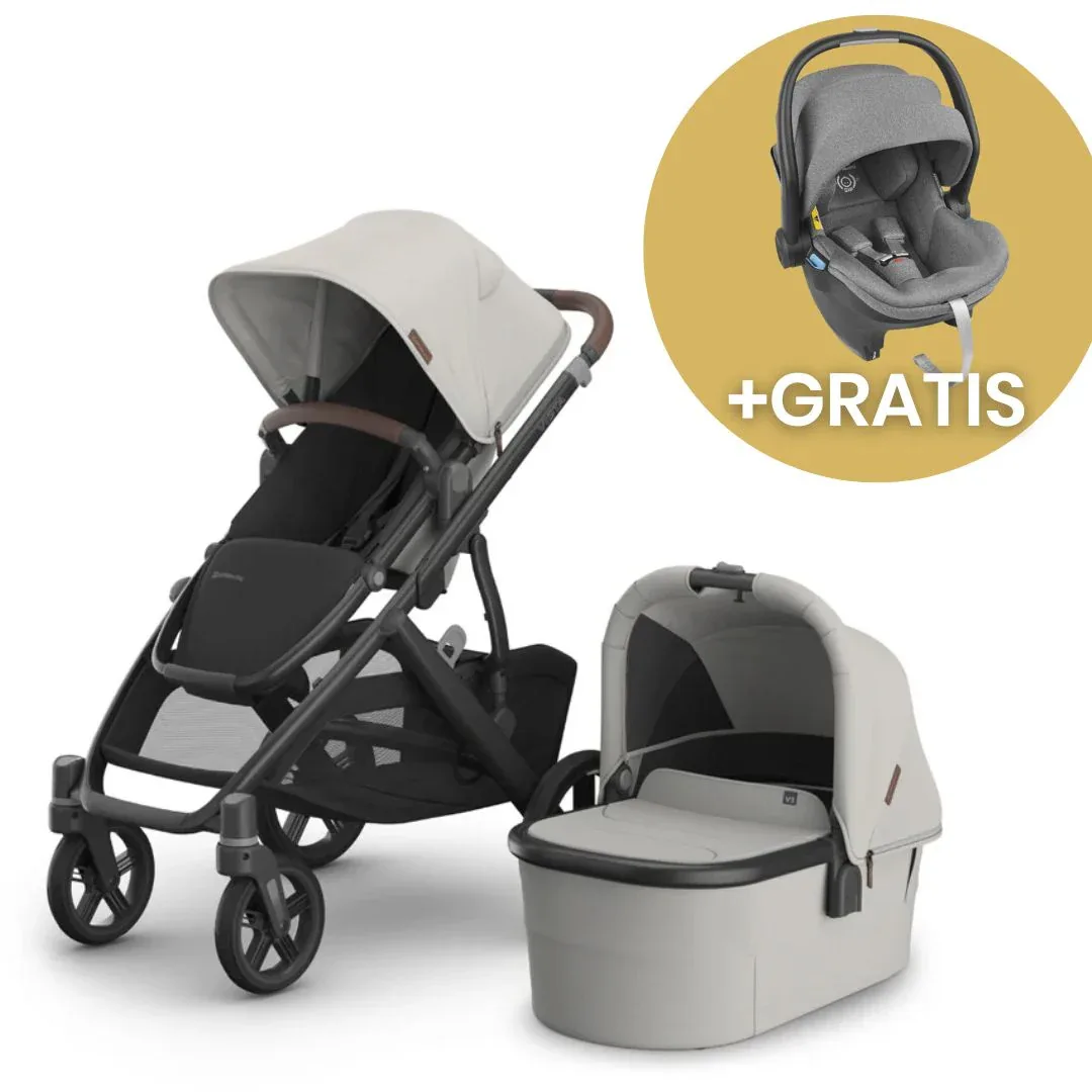 UPPAbaby® Vista V3 2in1 Stroller Savannah + FREE MESA i-Size Infant Car Seat Gregory
