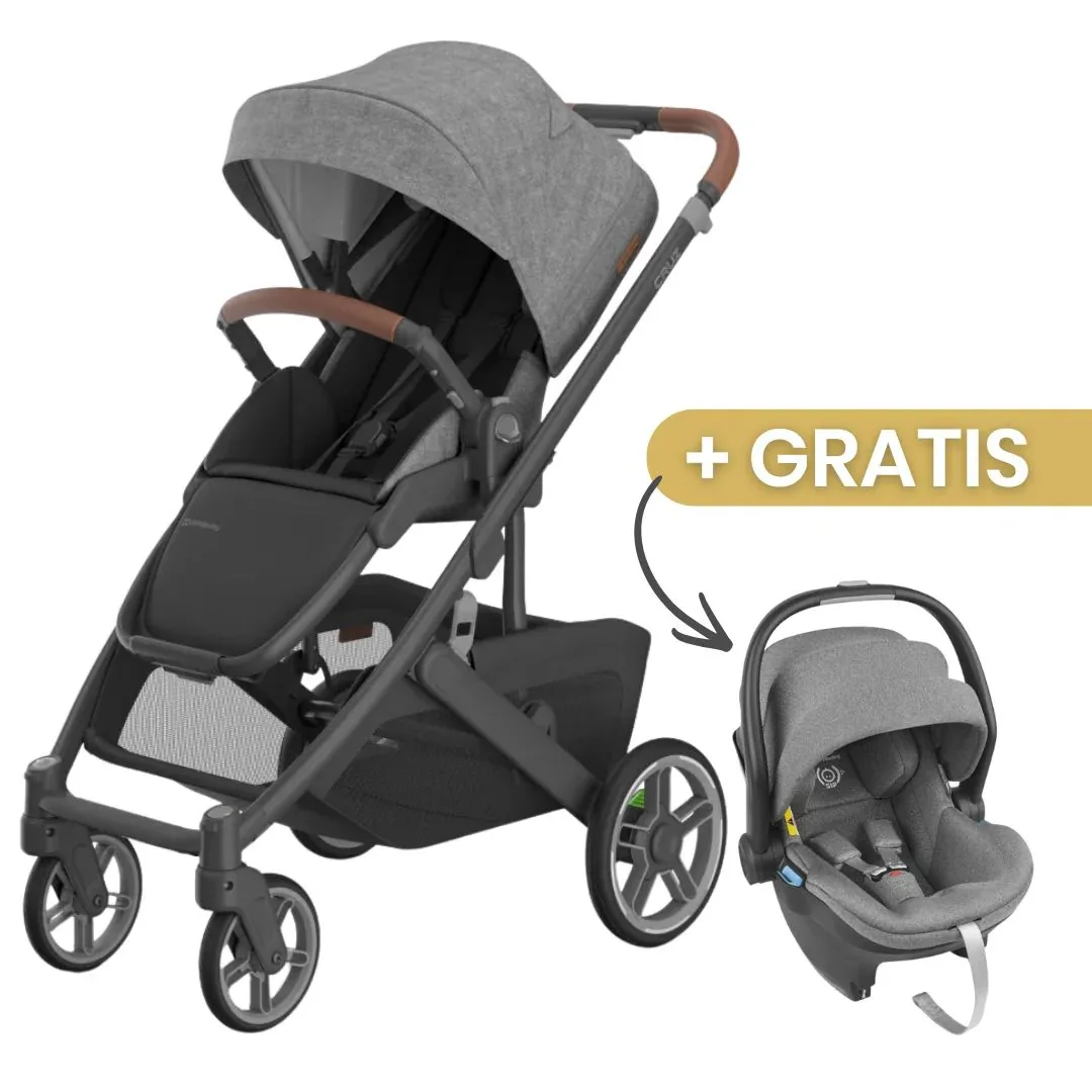 UPPAbaby® Stroller Cruz V3 Greyson + FREE MESA I-SIZE 0+ Infant Car Seat Gregory