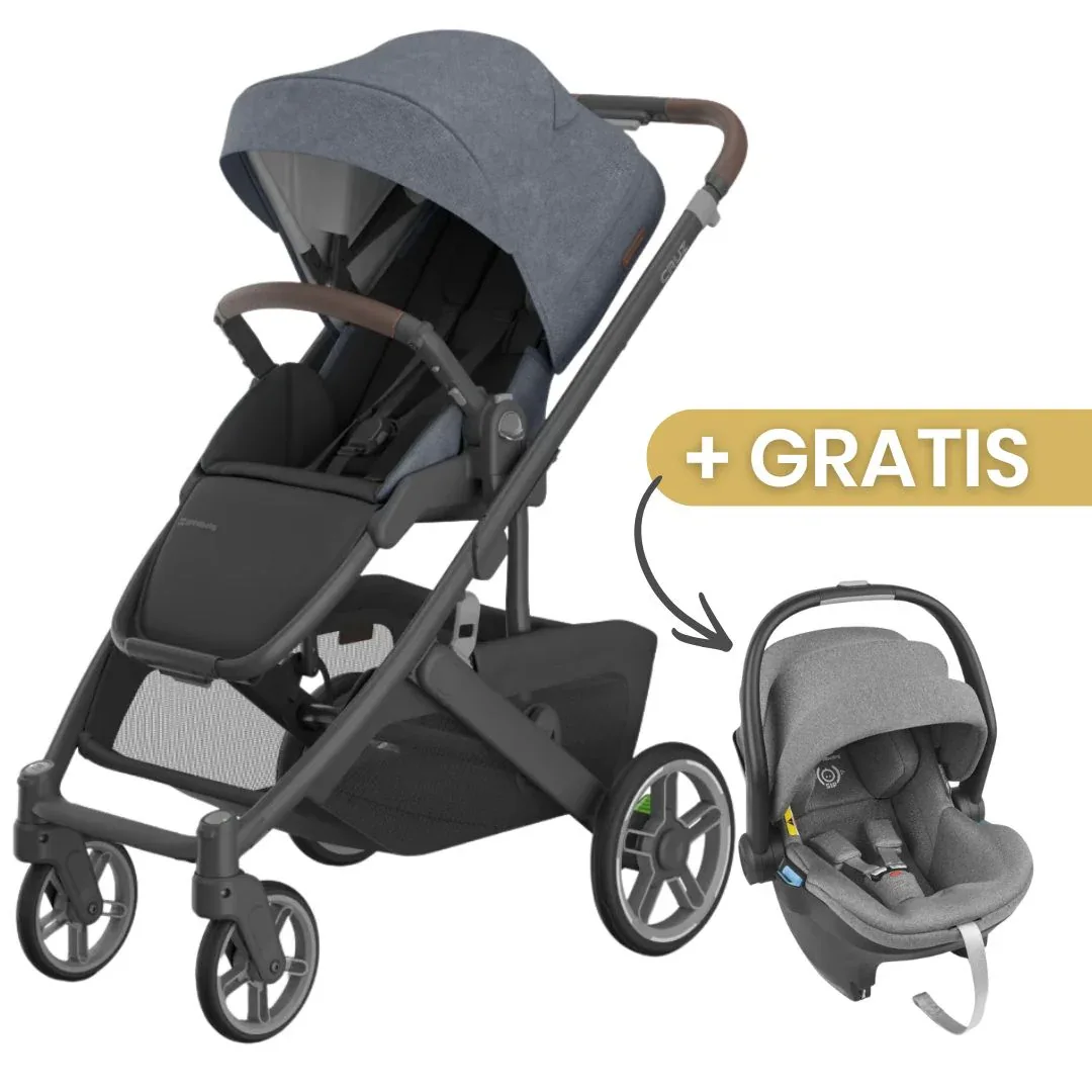 UPPAbaby® Stroller Cruz V3 Julian + FREE MESA I-SIZE 0+ Infant Car Seat Gregory