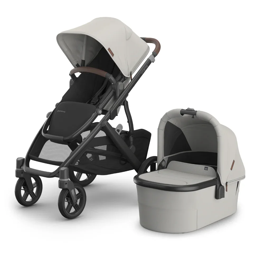 UPPABaby® Stroller with Bassinet 2in1 Vista V3 Savannah