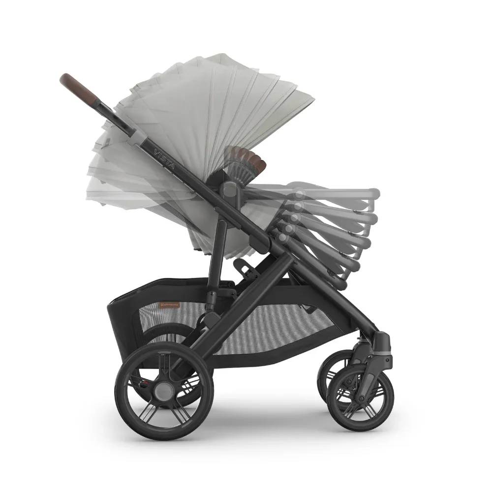 UPPABaby® Stroller with Bassinet 2in1 Vista V3 Savannah - Image 7