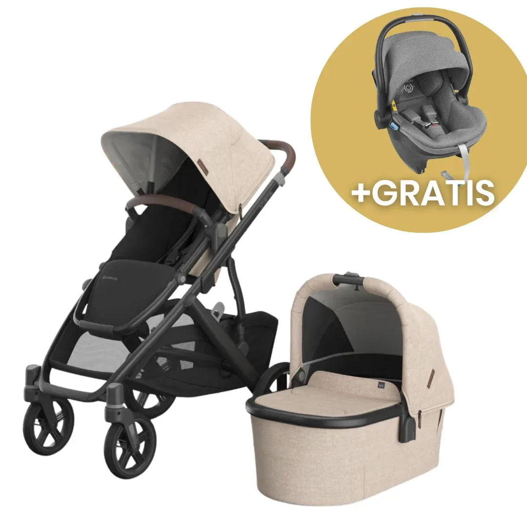 UPPAbaby® Voziček s košaro 2v1 Vista V3 Liam + GRATIS lupinica MESA I-SIZE 0+ Gregory