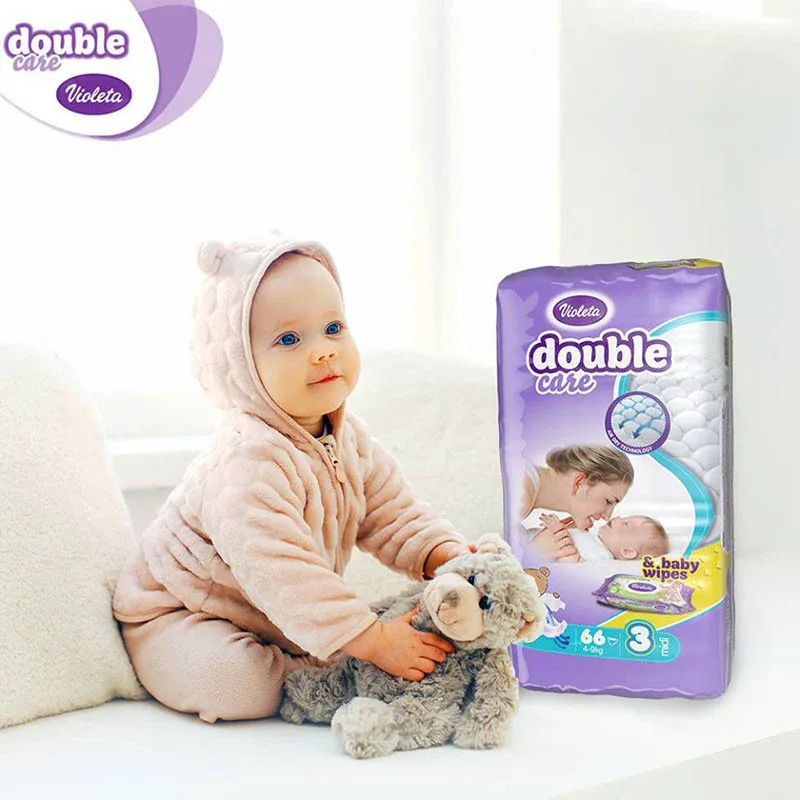Violeta® Double Care Air Dry 6 (16 kg+) 48 Pcs - Image 3