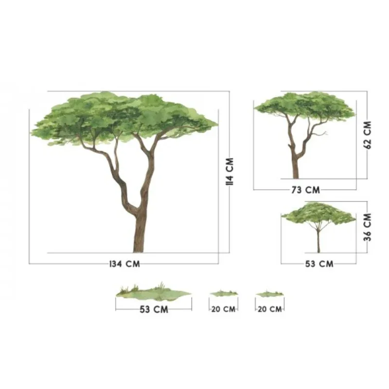 Yokodesign® Wall stickers Safari - Image 5