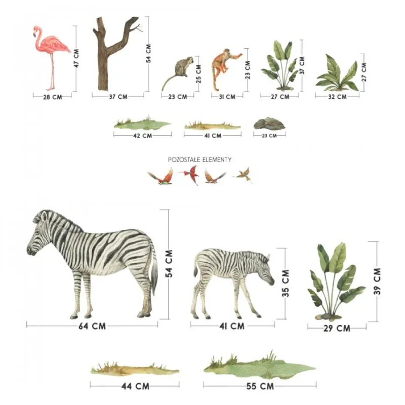 Yokodesign® Wall stickers Safari - Image 6